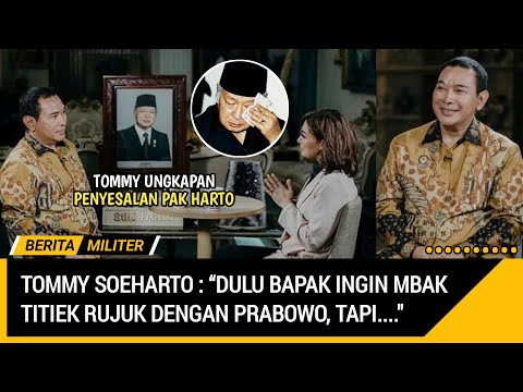 Podcast Najwa Shihab, Tommy Cerita Penyesalan Pak Harto Usir Prabowo