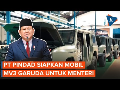 Ikuti Arahan Prabowo, PT Pindad Siapkan Mobil MV3 Garuda untuk Para Menteri