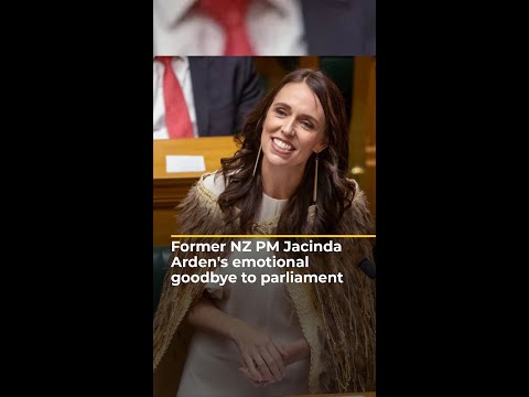 Former New Zealand PM Ardern gives emotional final speech | Al Jazeera Newsfeed