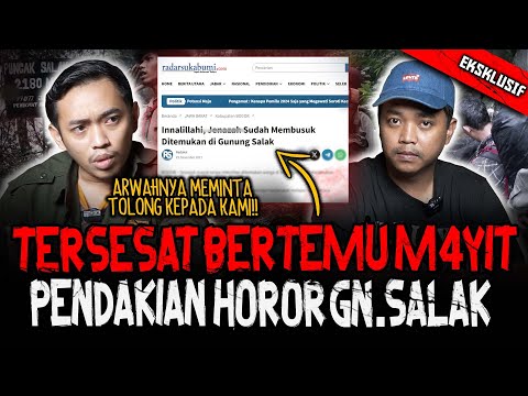 GEMPAR SATU KAMPUNG!! KAMI SEMUA MENDENGAR SUARA TANGISAN DARI JENAZAH – PENDAKIAN HOROR Gn. SALAK