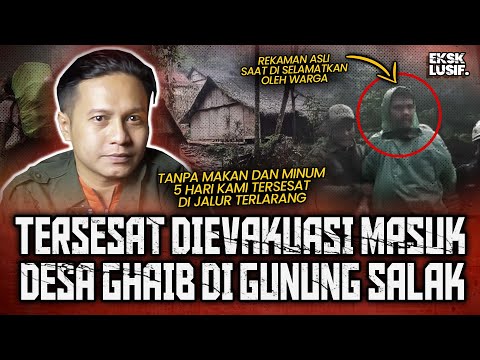 ANEH TAPI NYATA??! AKHIR DARI KISAH 4 PENDAKI TERSESAT MASUK DESA GHAIB DI GUNUNG SALAK