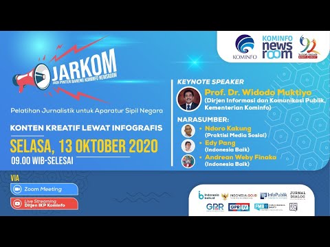 [Webinar] Jarkom: Konten Kreatif Lewat Infografis