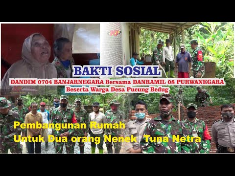 BAKTI SOSIAL DANDIM 0704 BANJARNEGARA dan KORAMIL 08 PURWANEGARA bersama Warga Desa Pucung Bedug