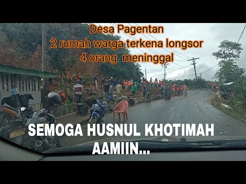 4 ORANG MENINGGAL DAMPAK HUJAN NOVEMBER 2021, BANJARNEGARA