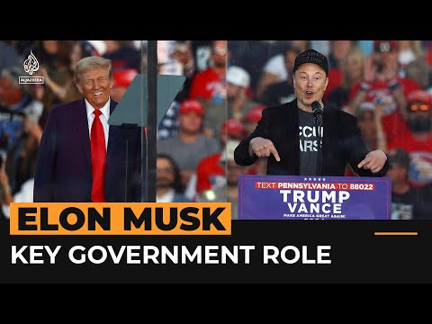 Musk gets Trump government ‘efficiency’ role | Al Jazeera Newsfeed