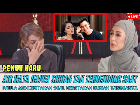 Najwa Shihab Tak Bisa Menahan Air Mata Saat Paula Menceritakan Penyebab Keretakan Rumah Tangganya