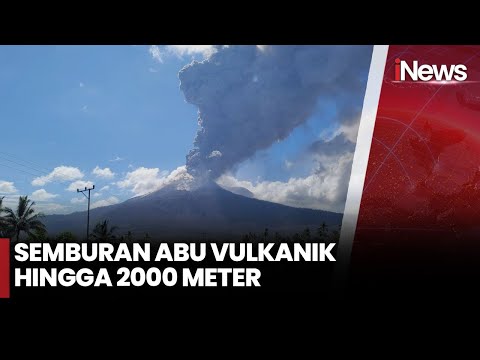 Gunung Lewotobi Laki-Laki Erupsi Lagi, Begini Kondisi Terkini – iNews Siang 13/11