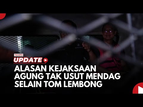 Mendag Selain Tom Lembong Juga Buat Kebijakan Impor Gula Kenapa Tak Diusut? Ini Kata Kejaksaan Agung