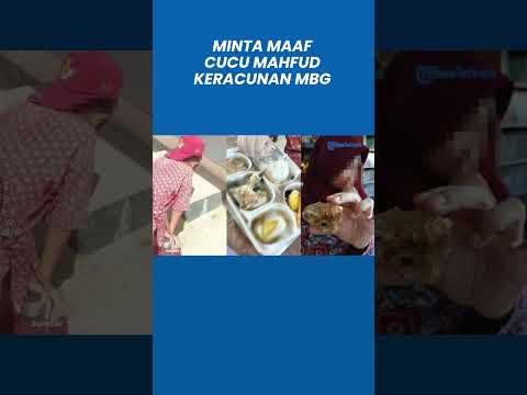 Kepala BGN Minta Maaf Cucu Mahfud MD Ikut Keracunan MBG