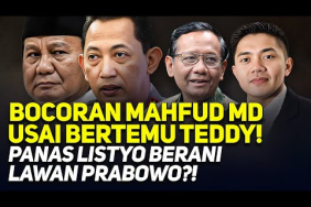 BOCORAN MAHFUD MD USAI BERTEMU TEDDY! PANAS LISTYO BERANI LAWAN PRABOWO?!