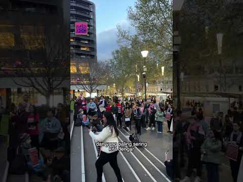Aksi Solidaritas Digelar di Melbourne