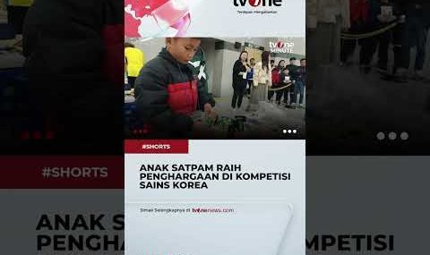 Anak Bangsa Raih Penghargaan Kompetisi Sains di Korea #shorts #tvone #news