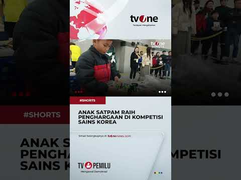Anak Bangsa Raih Penghargaan Kompetisi Sains di Korea #shorts #tvone #news