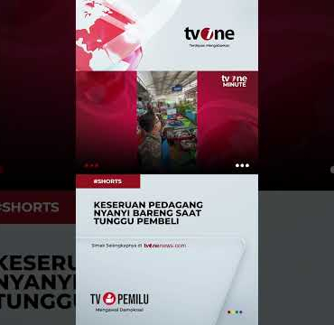 Nunggu Pembeli Datang, Pedagang Ikan di Pasar Asyik Karokean #shorts #tvone #news