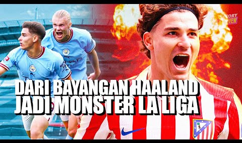 Cara Julian Alvarez Keluar dari Bayang-Bayang Erling Haaland | Julian Alvarez Atletico Madrid