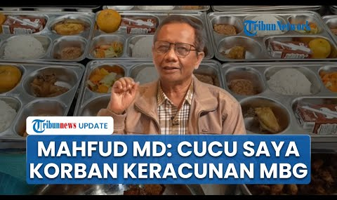 Mahfud MD Desak Perbaikan Tata Kelola MBG: 2 Cucu Saya Keracunan MBG hingga Dirawat di Rumah Sakit