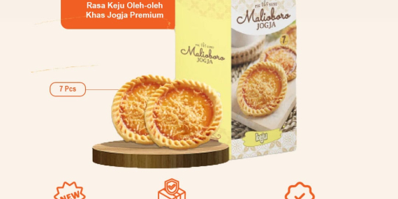 Pie Susu Malioboro Jogja Rasa Keju 7pcs