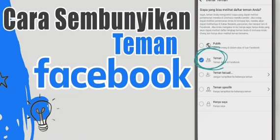 Cara Menyembunyikan Teman di Facebook