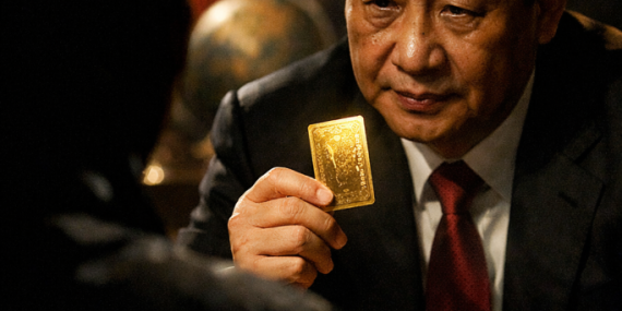 Emas, Kartu Truf Xi Jinping?