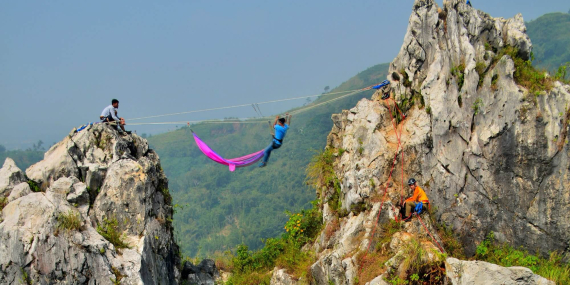 Karst Citatah Bandung, Lokasi Syuting Film Lisa BLACKPINK yang Bikin Penasaran