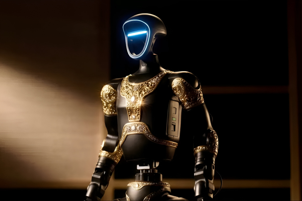 sentuhan-emas-24-karat!-caviar-ubah-robot-humanoid-jadi-aset-investasi-mewah