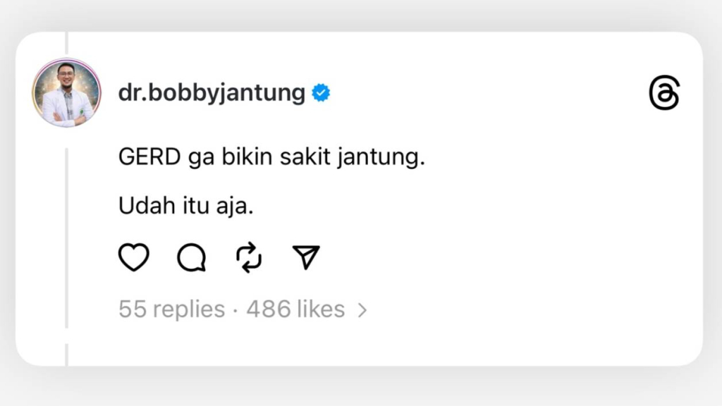 viral-dokter-bantah-gerd-sebabkan-gangguan-jantung,-warganet:-belajar-lagi,-dok!
