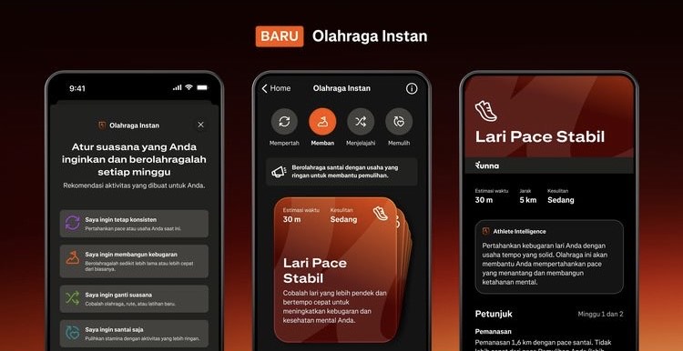 update-strava:-fitur-instant-workouts-hadirkan-rekomendasi-40-jenis-olahraga-baru