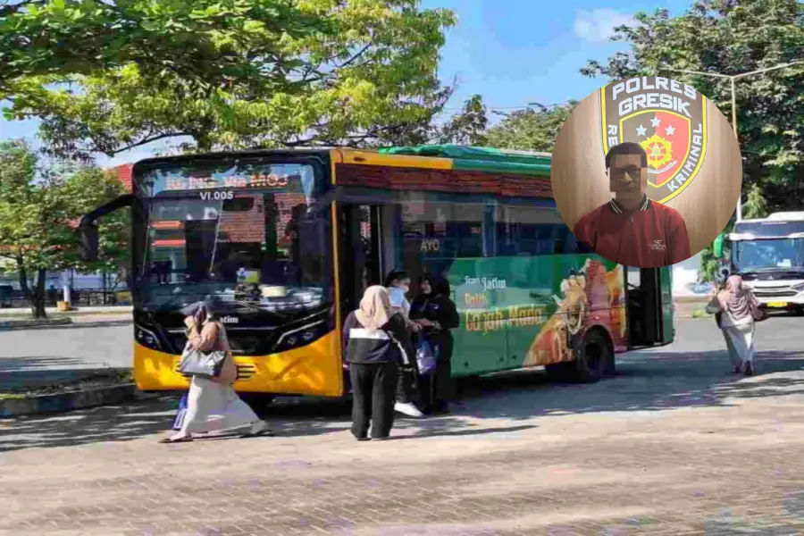 teror-pelemparan-kaca-bus-trans-jatim,-pelaku-pns-di-gresik-ditangkap