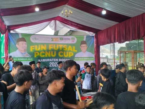 meriahkan-harlah-ke-100-nu,-pcnu-kabupaten-bogor-gelar-fun-futsal-cup-2026