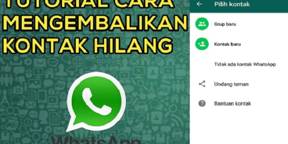 Cara Mengembalikan Kontak WhatsApp Android yang Hilang