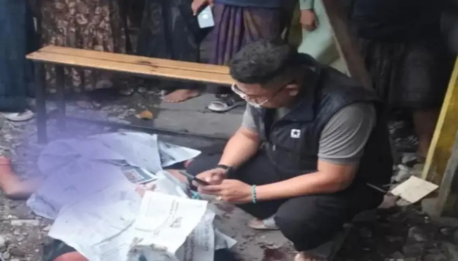 pria-tewas-bersimbah-darah-di-semampir-surabaya,-polisi-cek-cctv-dan-sidik-jari