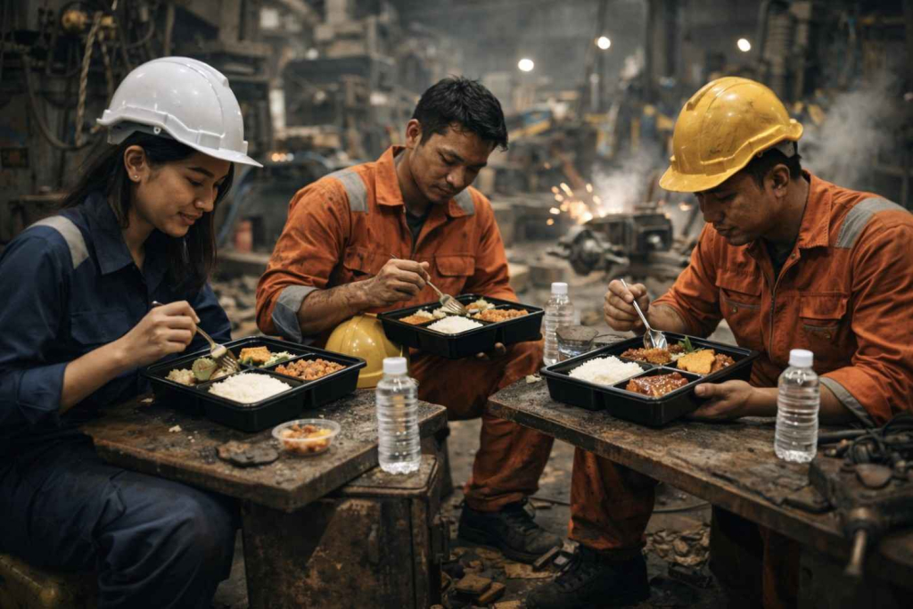 catering-karyawan-pabrik-pendukung-efisiensi-waktu-makan-industri