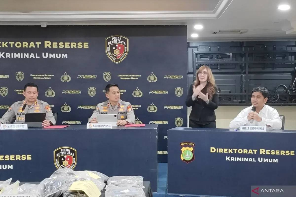 kabel-penangkal-petir-46-spbu-shell-dicuri,-kerugian-rp-1-miliar,-7-orang-ditangkap