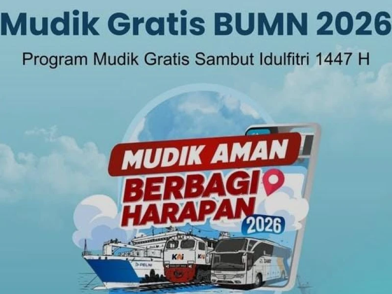 bumn-buka-pendaftaran-mudik-gratis-2026,-sediakan-ratusan-ribu-kuota-pemudik