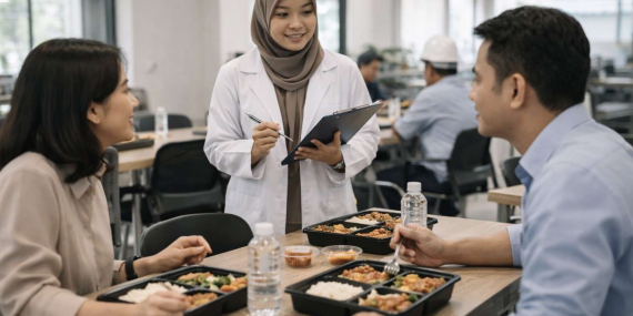 Manajemen Gizi Karyawan serta Peran Pentingnya bagi Kesehatan dan Produktivitas Kerja