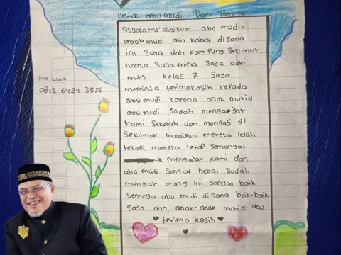 viral-di-media-sosial,-surat-cinta-anak-pengungsi-aceh-tamiang-untuk-abu-mudi-menggetarkan-hati