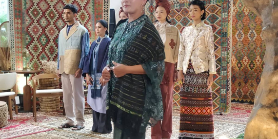 Wastra Angkola Tapanuli Selatan untuk Sambut Hari Raya