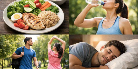 Pola Hidup Sehat Sehari-hari untuk Menjaga Kesehatan Tubuh