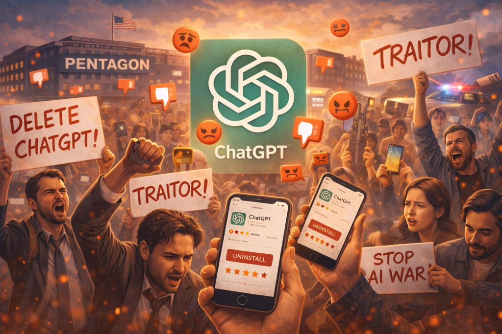 krisis-kepercayaan!-uninstall-chatgpt-melonjak-295%-gara-gara-kerja-sama-perang