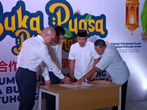 ansor-gandeng-perusahaan-waterproofing-dunia,-perkuat-ekonomi-kader-lewat-buma
