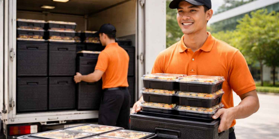Distribusi Makanan Karyawan dalam Operasional Catering Perusahaan