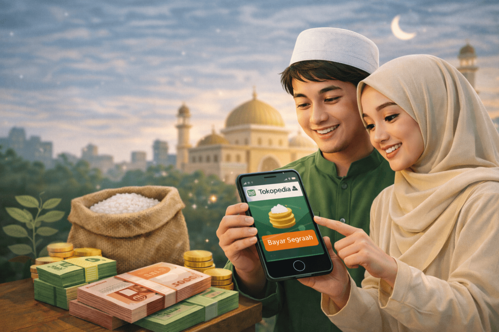 praktis-dan-aman!-bayar-zakat-fitrah-online-bisa-lewat-tokopedia,-begini-caranya