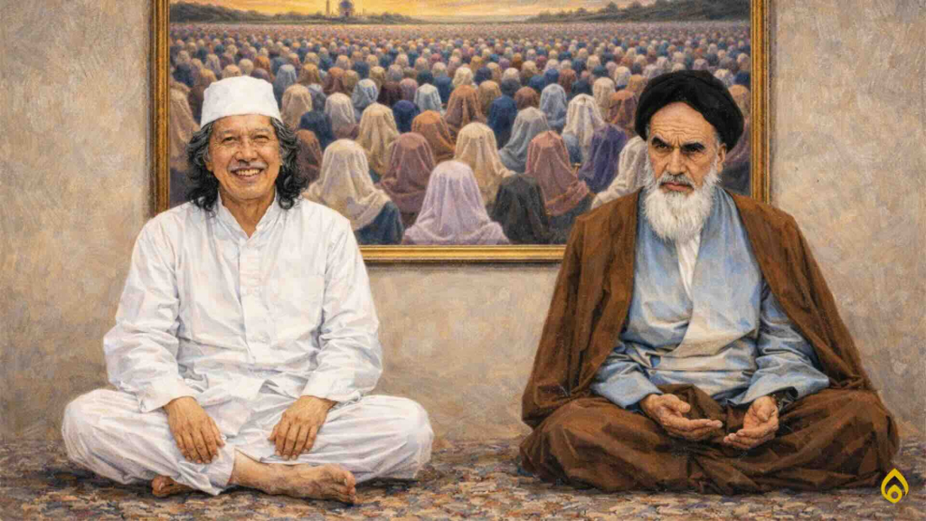 revolusi-iran-hingga-lautan-jilbab:-antara-imam-khomeini-dan-mbah-nun
