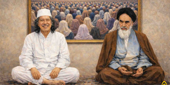 Revolusi Iran Hingga Lautan Jilbab: Antara Imam Khomeini dan Mbah Nun