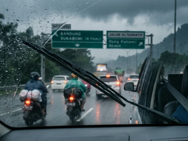 mudik-lebaran-2026,-lpbinu-jabar-imbau-pemudik-waspadai-hujan-lebat-dan-jalur-rawan