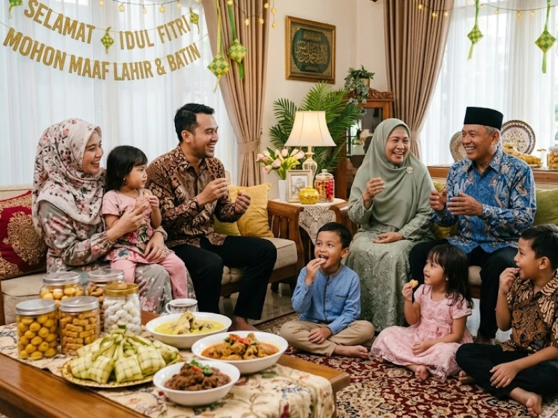 4-etika-silaturahmi-lebaran:-dari-ingat-waktu-sampai-tak-bercanda-berlebihan