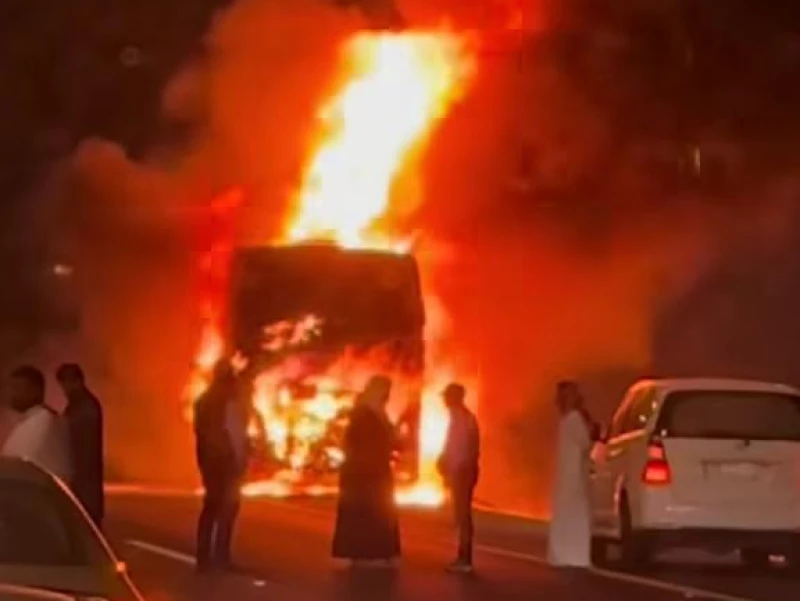 bus-jemaah-umrah-wni-terbakar-di-dekat-madinah,-tak-ada-korban-jiwa