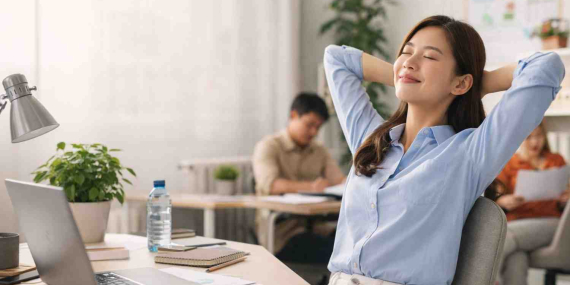 Stres Kerja Menurun, Produktivitas Meningkat