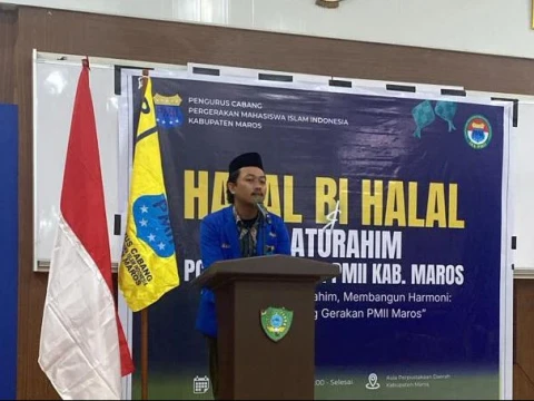 gelar-halal-bihalal,-pmii-maros-teguhkan-kaderisasi-dan-peran-kritis-di-masyarakat