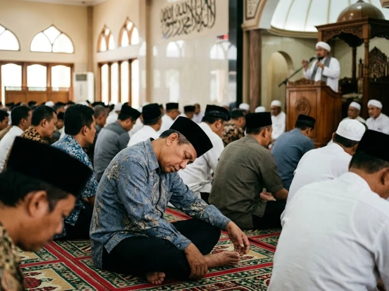 hukum-tidur-saat-khatib-menyampaikan-khutbah-jumat